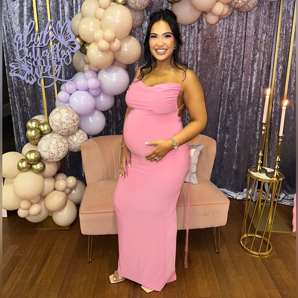 Melani the Label JIANI GOWN - MAUVE - Picture 4 of 4